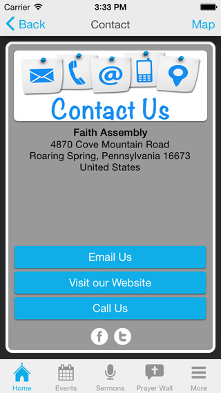 【免費生活App】Faith Assembly Roaring Spring-APP點子