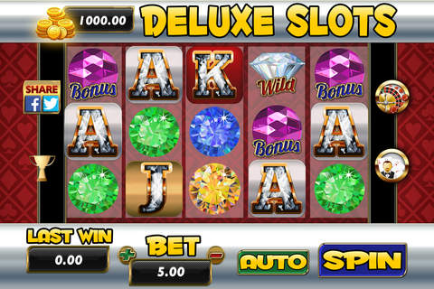 A Aace Deluxe Jewel Slots, Roulette and Blackjack 21 screenshot 2