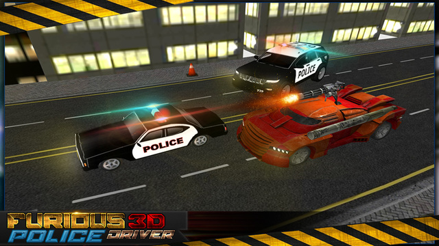 Police Car Driver Smash Crime City 3D