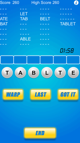 【免費遊戲App】Free Word Warp-APP點子