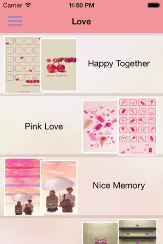 Lovely Themes screenshot 2