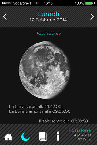 Moon Calendar, the Daily Lunar Almanac screenshot 3