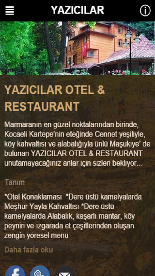 【免費旅遊App】YAZICILAR OTEL RESTAURANT-APP點子