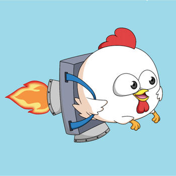 Jetpack Chicken: Fit the Bird Through Obstacles LOGO-APP點子