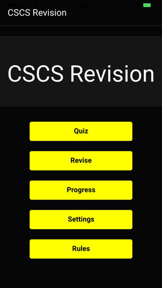 【免費教育App】CSCS Revision-APP點子