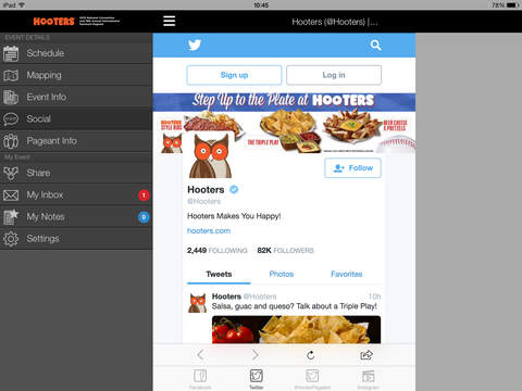 免費下載商業APP|Hooters 2015 National Convention app開箱文|APP開箱王