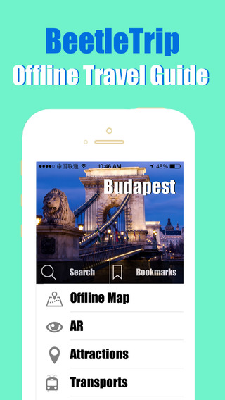 Budapest travel guide and offline city map BeetleTrip Augmented Reality Hungary metro tram train tub