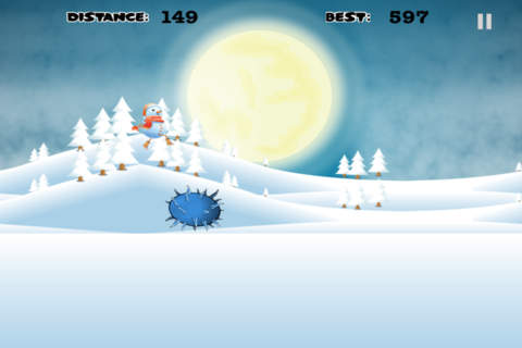 Frozen Snowman Rush! - Winter Runner Escape - Pro screenshot 4