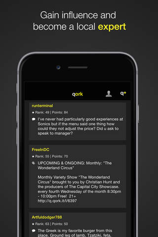Qork - share and discover local content screenshot 4