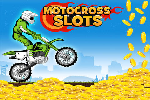 A Motocross Bike Racing Slot Machines - Las Vegas Highway Rivals Rider Casino screenshot 3