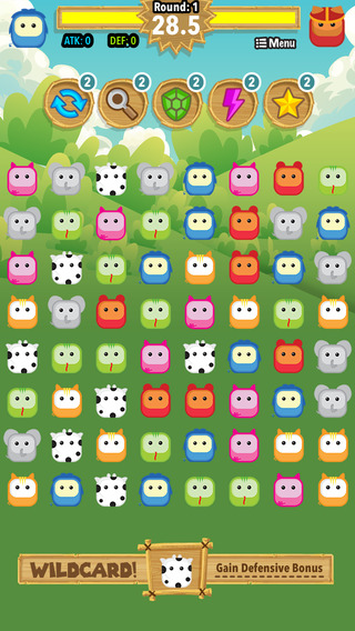 Animals Match Battle: Multi-Player Pets Puzzle with Wild Friends