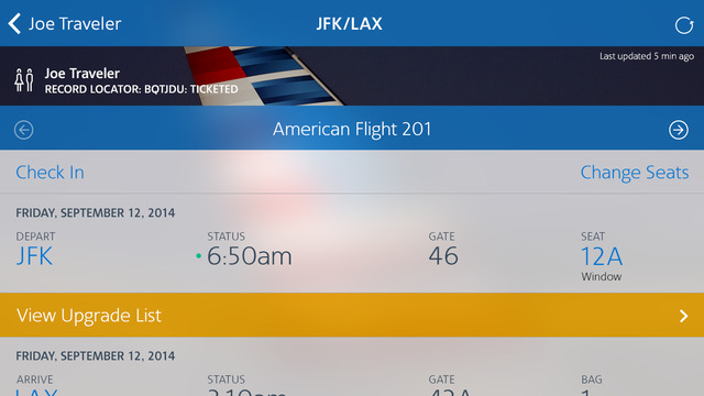 【免費旅遊App】American Airlines-APP點子