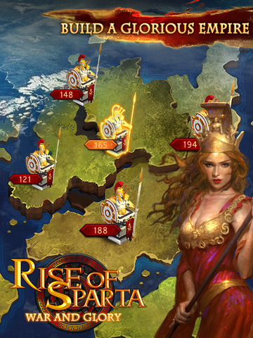 【免費遊戲App】Rise of Sparta: War and Glory-APP點子