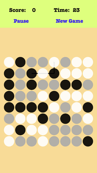 Classic Dots Plus - Connect the dots which are chequered with black and white