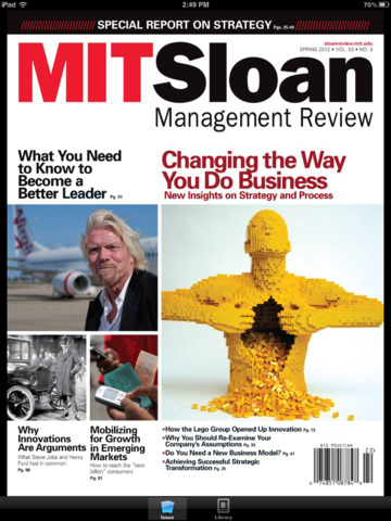 【免費商業App】MIT Sloan Management Review for iOS-APP點子