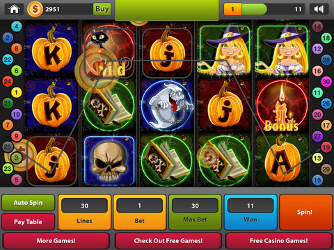 【免費遊戲App】Halloween Party Slots : Free Casino Slot Machine Game with Bonus and Jackpot-APP點子