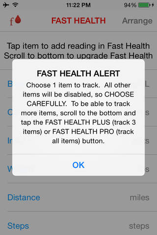 Fast Health screenshot 3