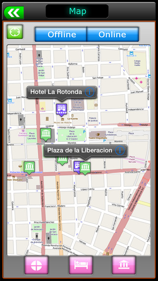 【免費旅遊App】Guadalajara Offline Map City Guide-APP點子