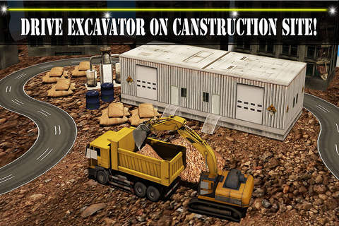 Heavy Excavator Crane Driver 3D Simulator screenshot 2
