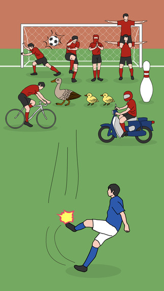 【免費遊戲App】Crazy Freekick-APP點子