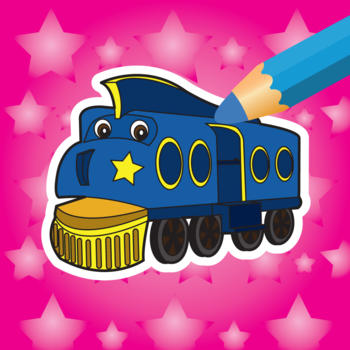 Coloring Book for Chuggington Trains version LOGO-APP點子