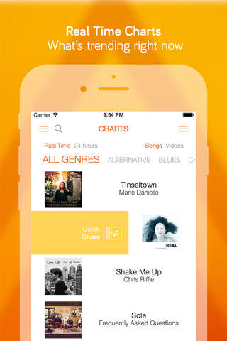 Veromuse - Discover music with your friends screenshot 4