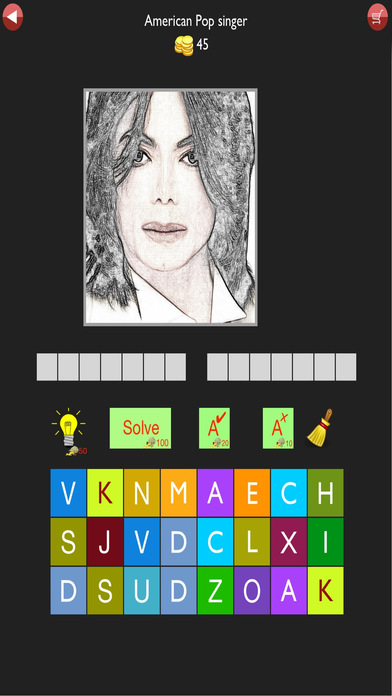 Singer Quiz screenshot 1