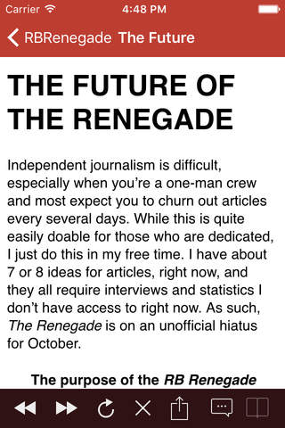 RB Renegade screenshot 3