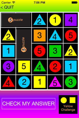 5puzzle screenshot 2