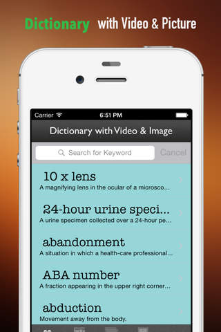 Certified Medical Assistant (CMA) Dictionary and Flashcards: Terminology Video Lessons screenshot 4