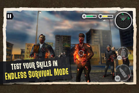 Zombie Combat: Modern Trigger Duty FPS - Shooter Call 3D screenshot 2