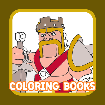 Game Coloring Books For Kids Clash Of Clans Edition ( Unofficial Fan App ) LOGO-APP點子