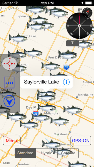 免費下載交通運輸APP|Iowa: Fishing Lakes app開箱文|APP開箱王