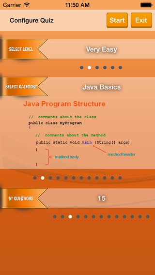 Exam Simulator for Java 1Z0 803 unofficial