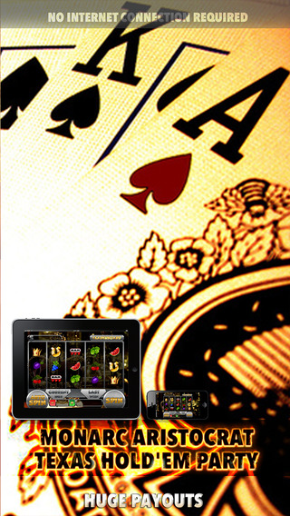 Monarc Aristocrat Texas Hold'em Slot Party - FREE Slots Game Get Rich on Texas Casino