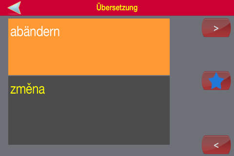 Deutsch-Tschechisch  Wörterbuch screenshot 2