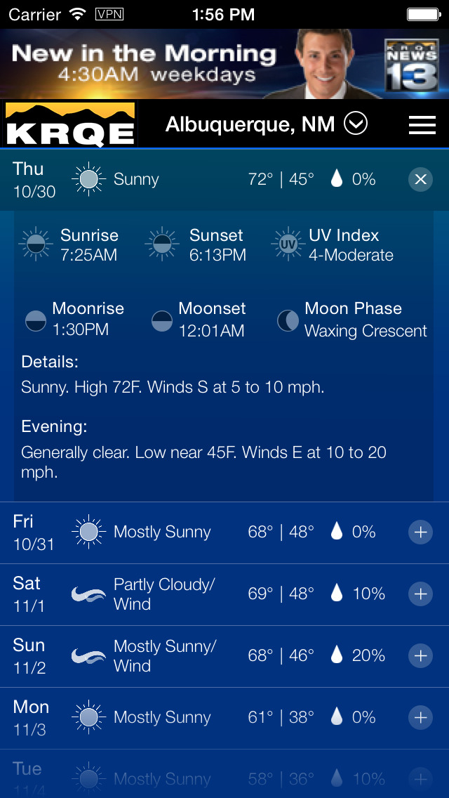 KRQE Weather - Albuquerque Radar & Forecasts