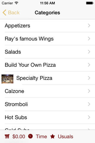 Ray's Pizza Mobile screenshot 2