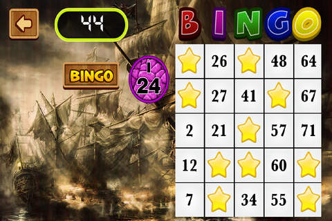 Pirate Bingo Lane Casino Rush to Win & The Island Heaven Games Pro screenshot 2