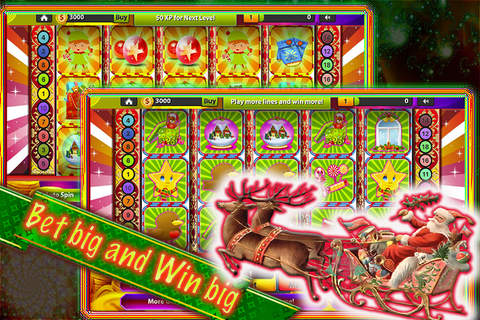 Amazing Casino Slots-Happy Merry Christmas Day-Free Sloto screenshot 2