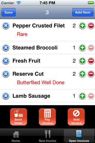 Restaurant Pro Express Mobile screenshot 3