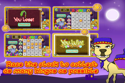 `` Jini's Bingo Pro `` - Tap the fortune ball to win the lotto prize screenshot 4