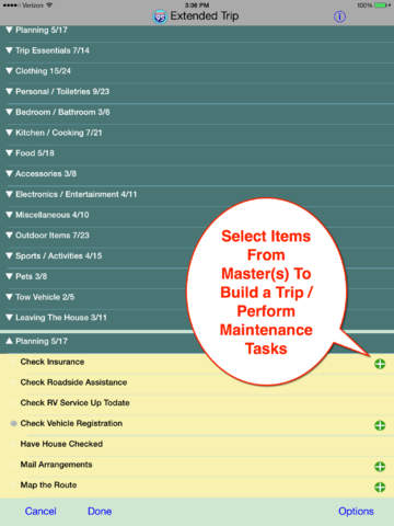 【免費旅遊App】RV Checklist-APP點子