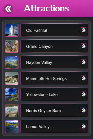 Yellowstone National Park Offline Guide screenshot 3