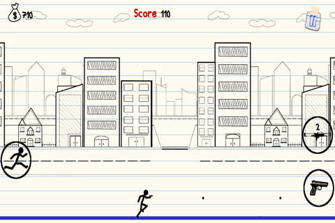 Paper Runner - Action Pack Game screenshot 2