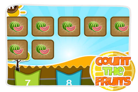 Count the Fruits – Addictive & Educational 123 Learning Game for Pre-School Kids screenshot 2