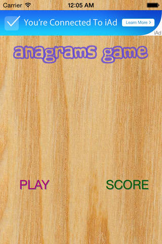 Anagrams puzzle free screenshot 2