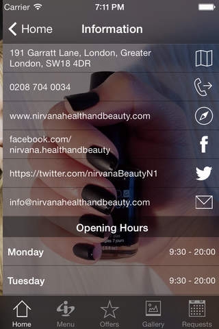 Nirvana Health and Beauty screenshot 2