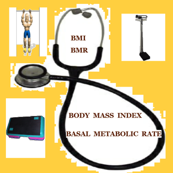 BodyMassIndexBMIBasalMetabolicRateBMR LOGO-APP點子