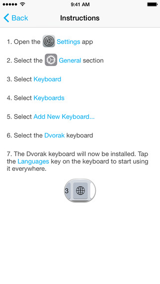 【免費工具App】Dvorak Keyboard Layout-APP點子